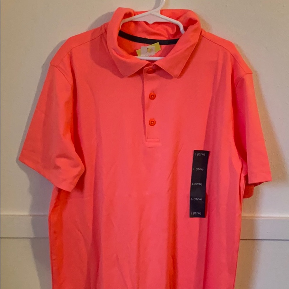 ⭐️ NWT ‘All In Motion’ Kid’s Activewear Polo (L)